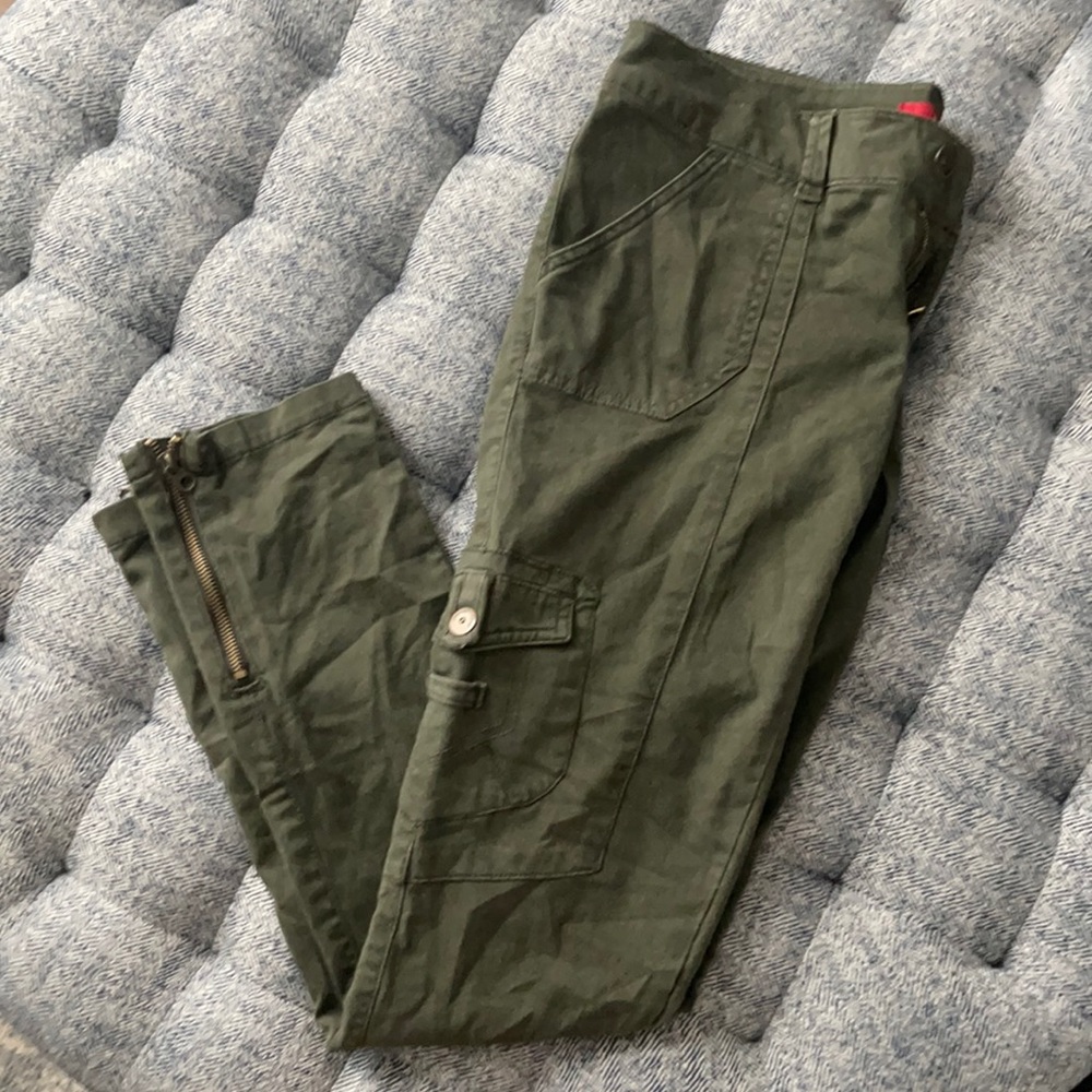 Barely-worn Unionbay Green Cargo Pants
